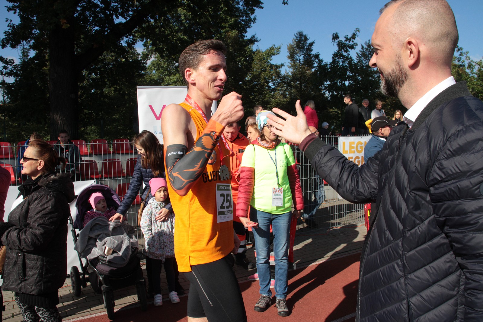 Meta  VIII Legnica Półmaratonu oraz Legnickiej Dziesiątki	