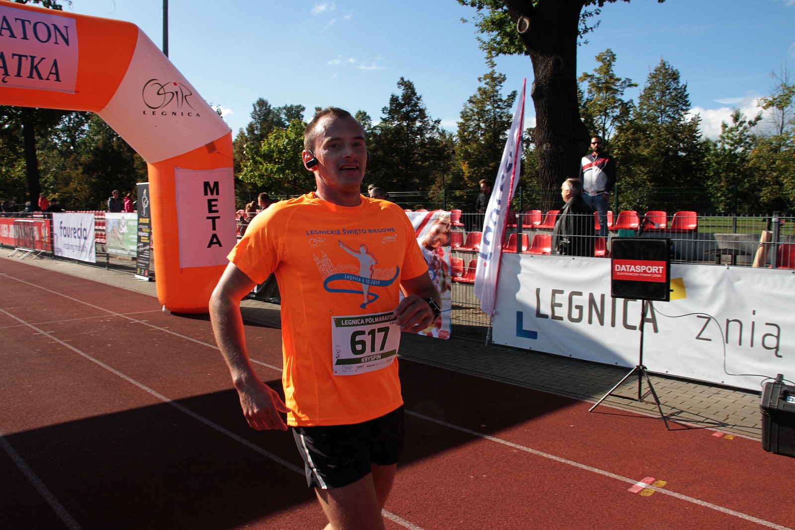 Meta  VIII Legnica Półmaratonu oraz Legnickiej Dziesiątki	