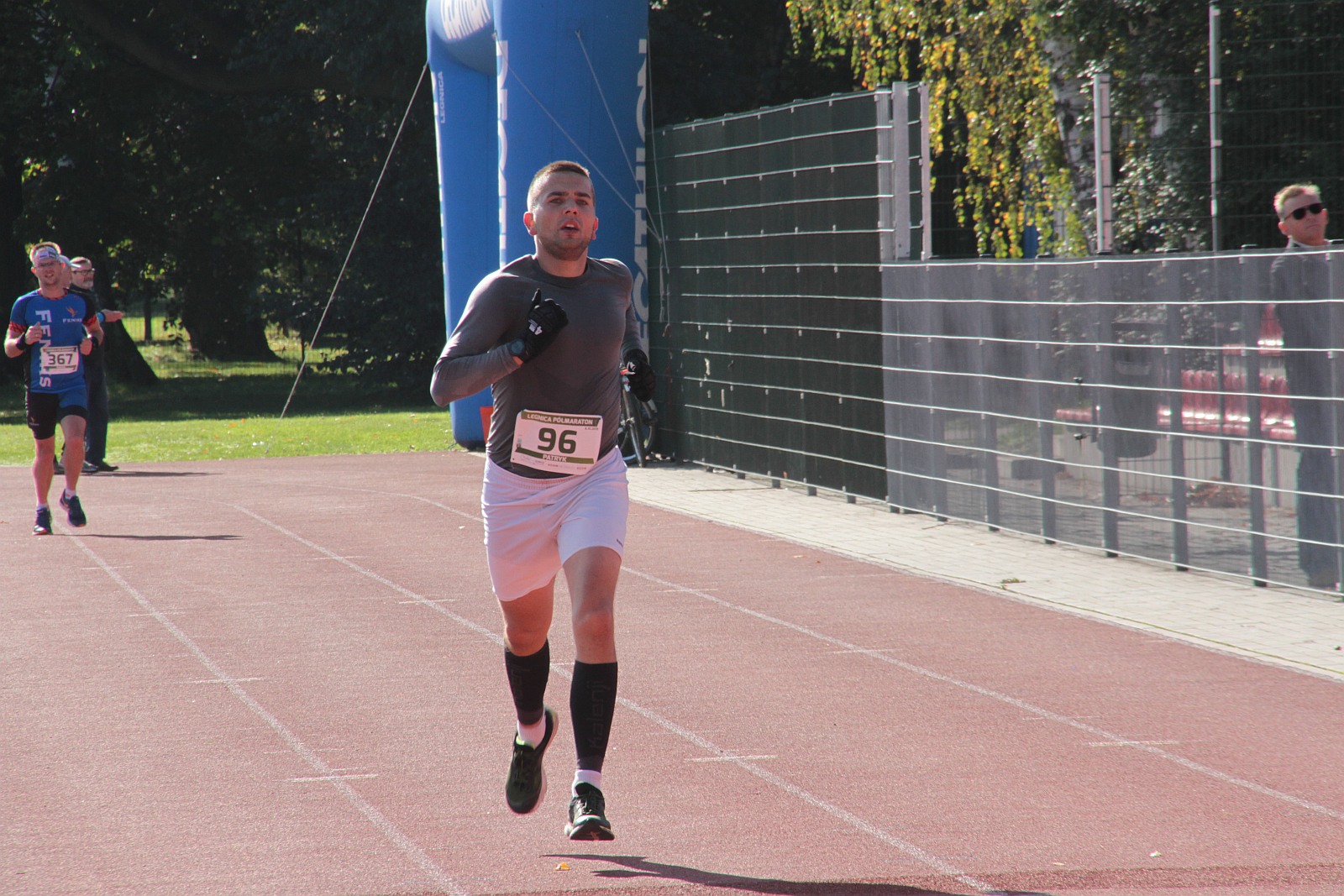 Meta  VIII Legnica Półmaratonu oraz Legnickiej Dziesiątki	