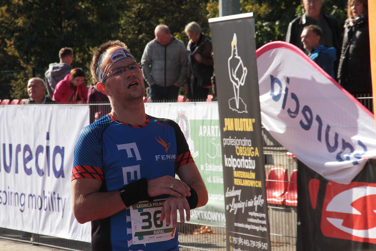 Meta  VIII Legnica Półmaratonu oraz Legnickiej Dziesiątki	