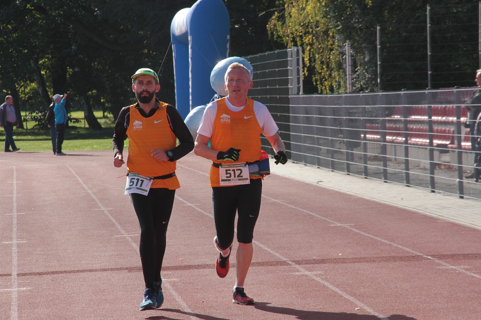 Meta  VIII Legnica Półmaratonu oraz Legnickiej Dziesiątki	