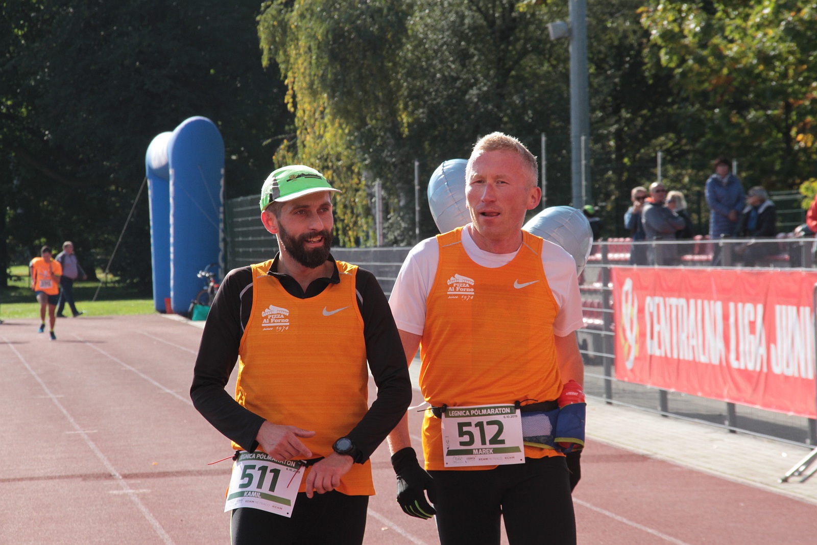 Meta  VIII Legnica Półmaratonu oraz Legnickiej Dziesiątki	
