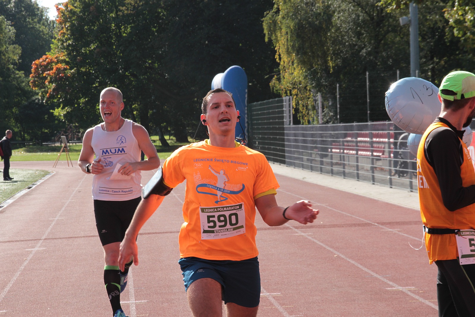 Meta  VIII Legnica Półmaratonu oraz Legnickiej Dziesiątki	