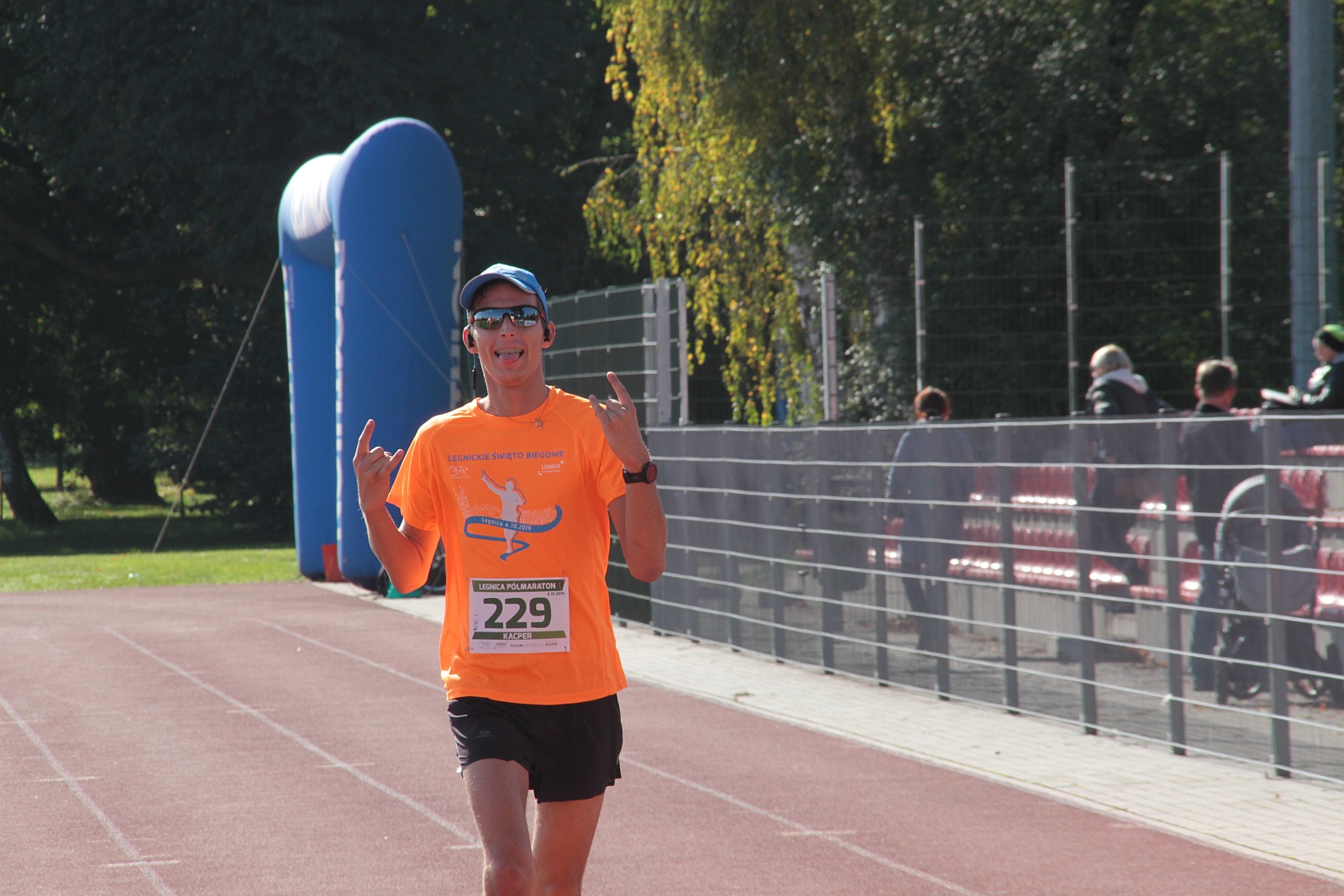 Meta  VIII Legnica Półmaratonu oraz Legnickiej Dziesiątki	