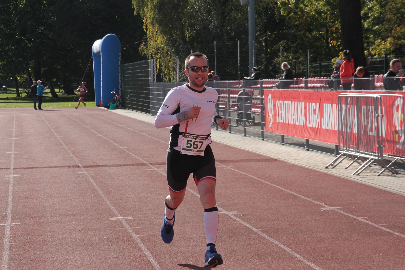 Meta  VIII Legnica Półmaratonu oraz Legnickiej Dziesiątki	