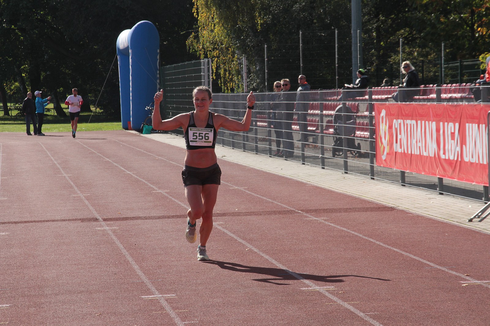Meta  VIII Legnica Półmaratonu oraz Legnickiej Dziesiątki	