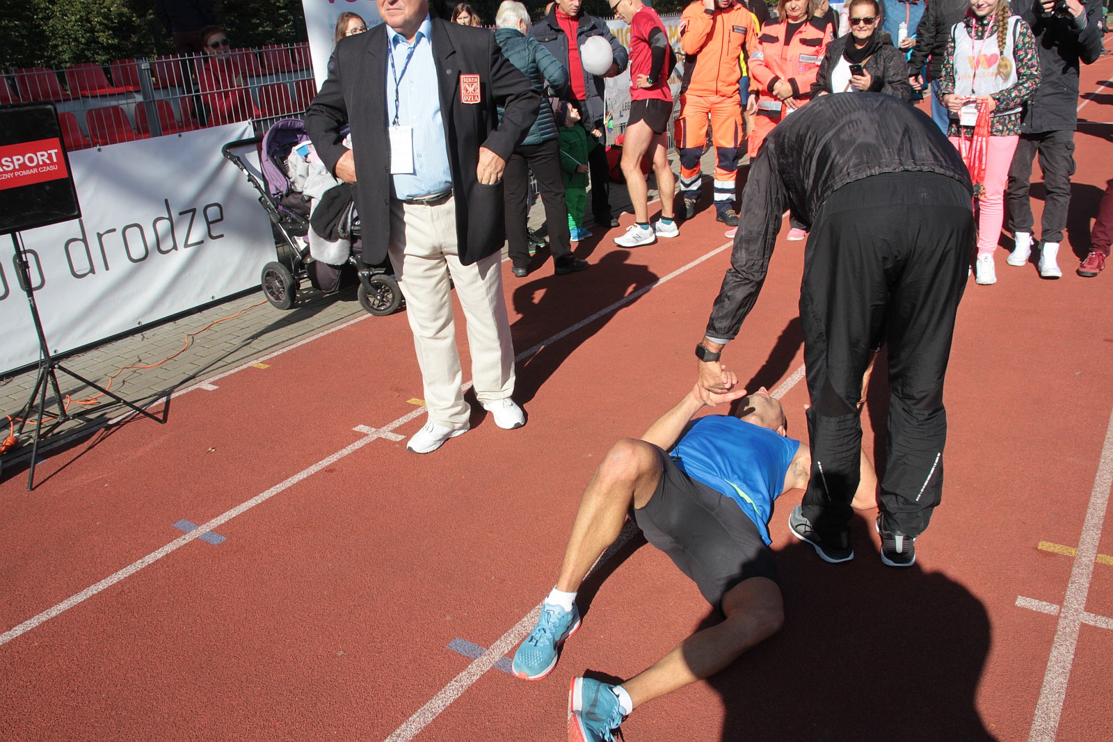 Meta  VIII Legnica Półmaratonu oraz Legnickiej Dziesiątki	