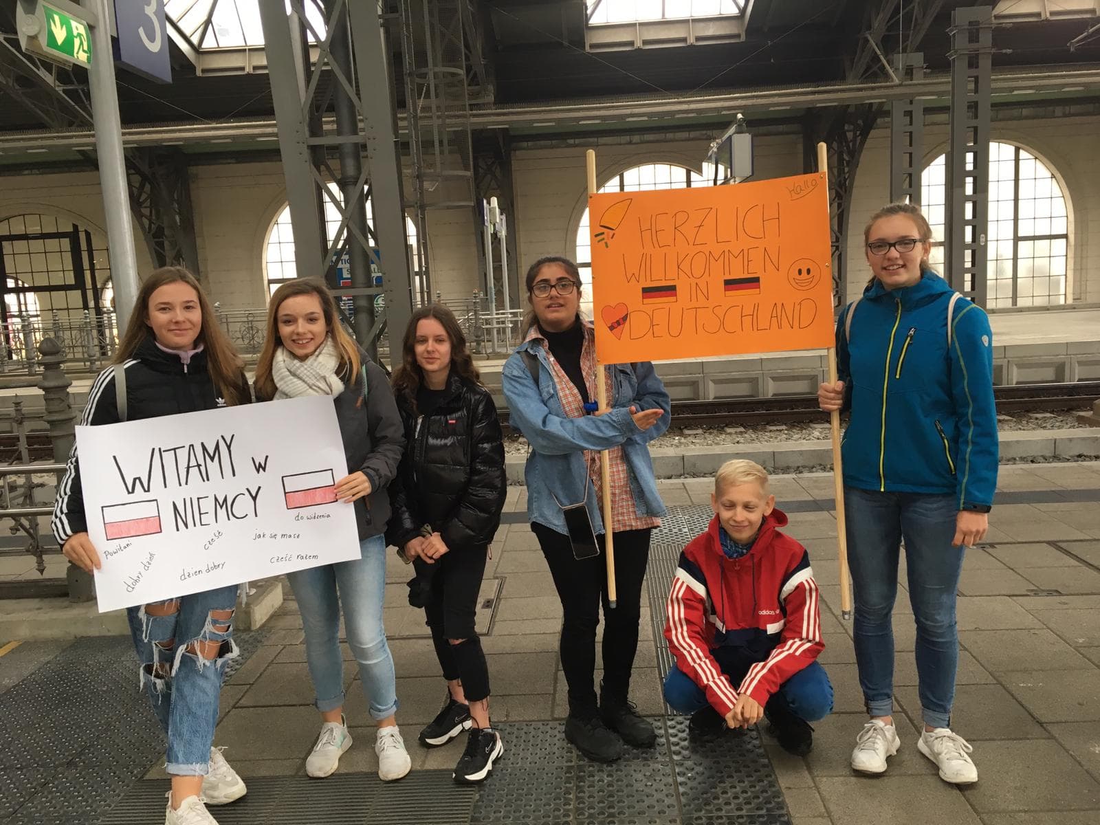 Uczniowie z „Szesnastki” z wizytą u kolegów w Miśni