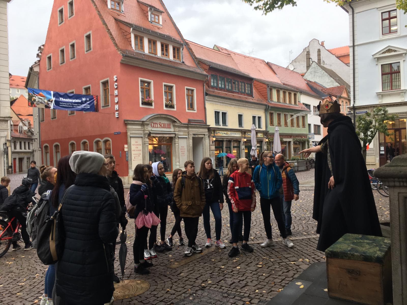 Uczniowie z „Szesnastki” z wizytą u kolegów w Miśni