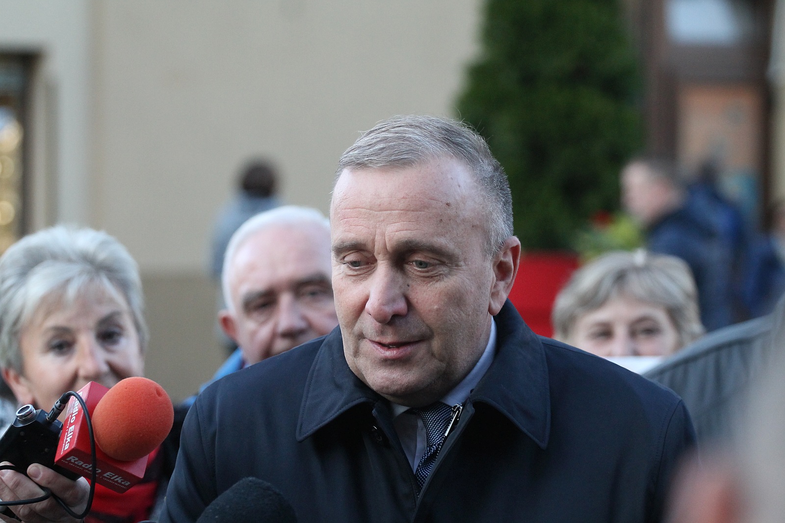 Grzegorz Schetyna i Grzegorz Napieralski w Legnicy