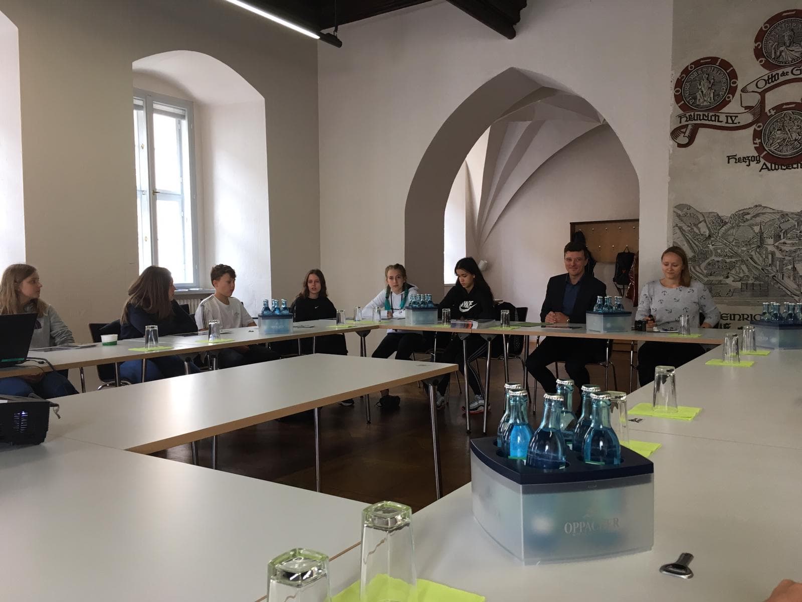 Uczniowie z „Szesnastki” z wizytą u kolegów w Miśni