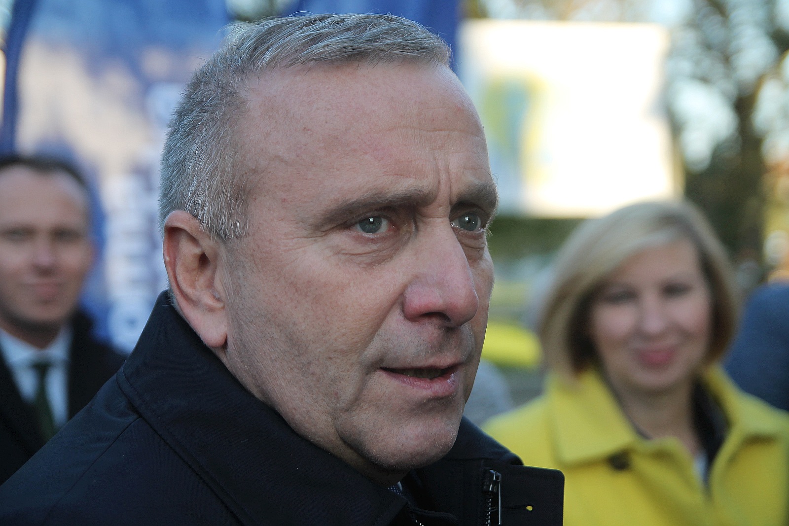 Grzegorz Schetyna i Grzegorz Napieralski w Legnicy