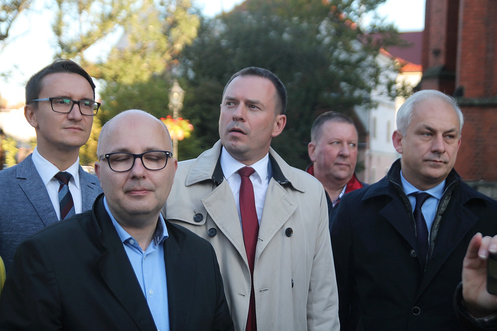 Grzegorz Schetyna i Grzegorz Napieralski w Legnicy