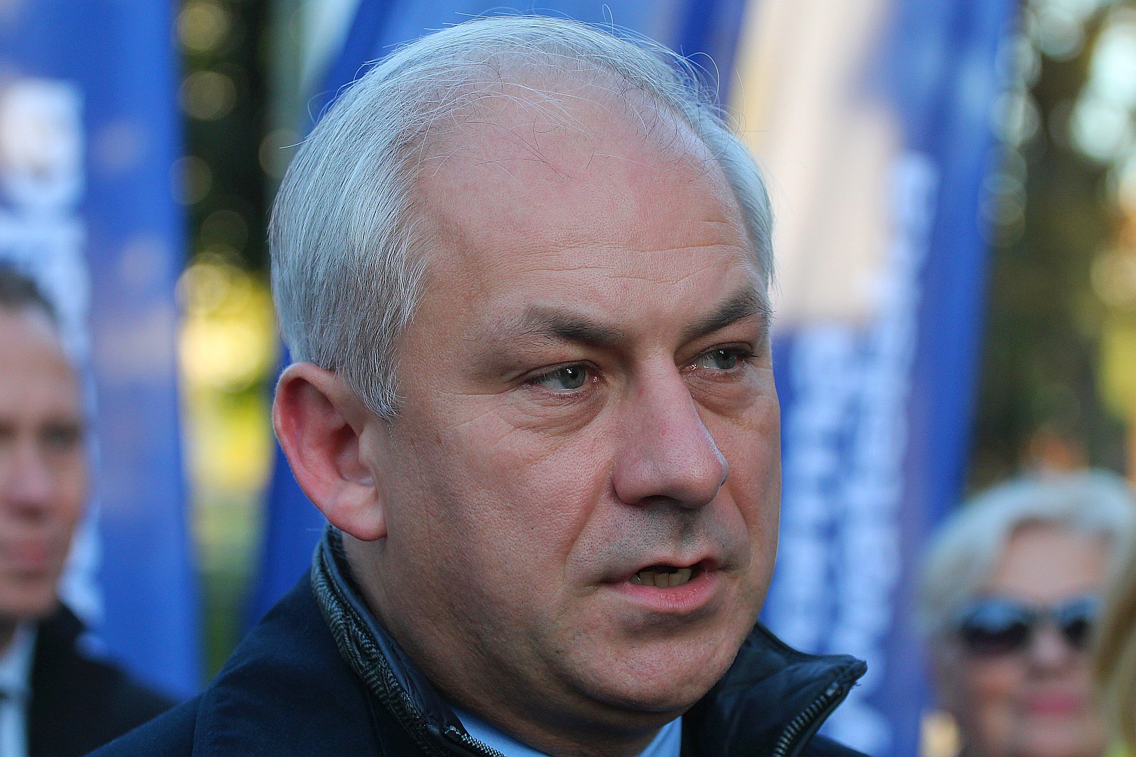 Grzegorz Schetyna i Grzegorz Napieralski w Legnicy