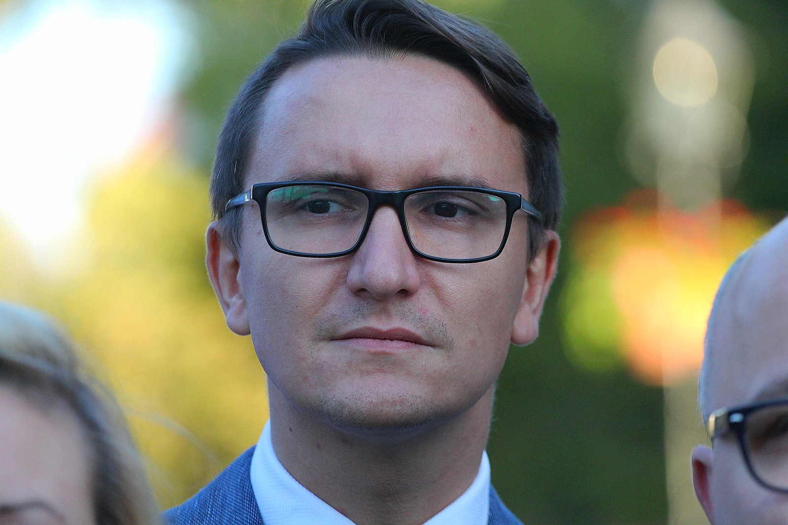 Grzegorz Schetyna i Grzegorz Napieralski w Legnicy