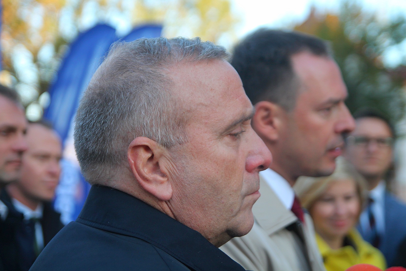 Grzegorz Schetyna i Grzegorz Napieralski w Legnicy