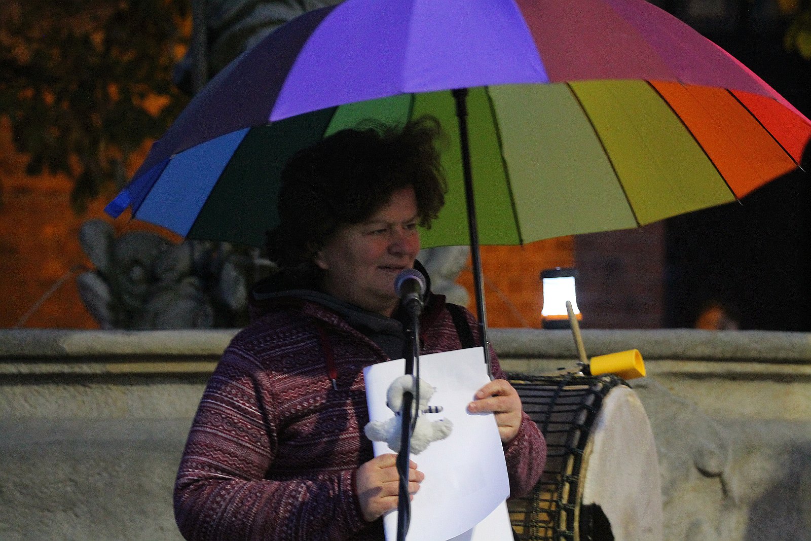 Protest przeciwko zakazowi edukacji seksualnej