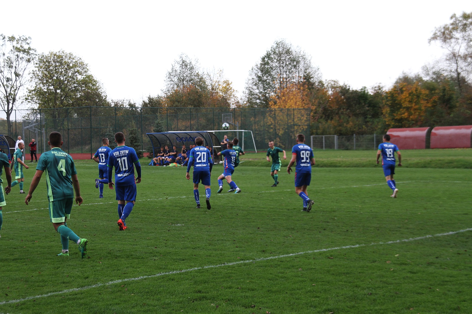 Derby w Bieniowicach. Kaczawa pokonała VSB Zryw Kłębanowice