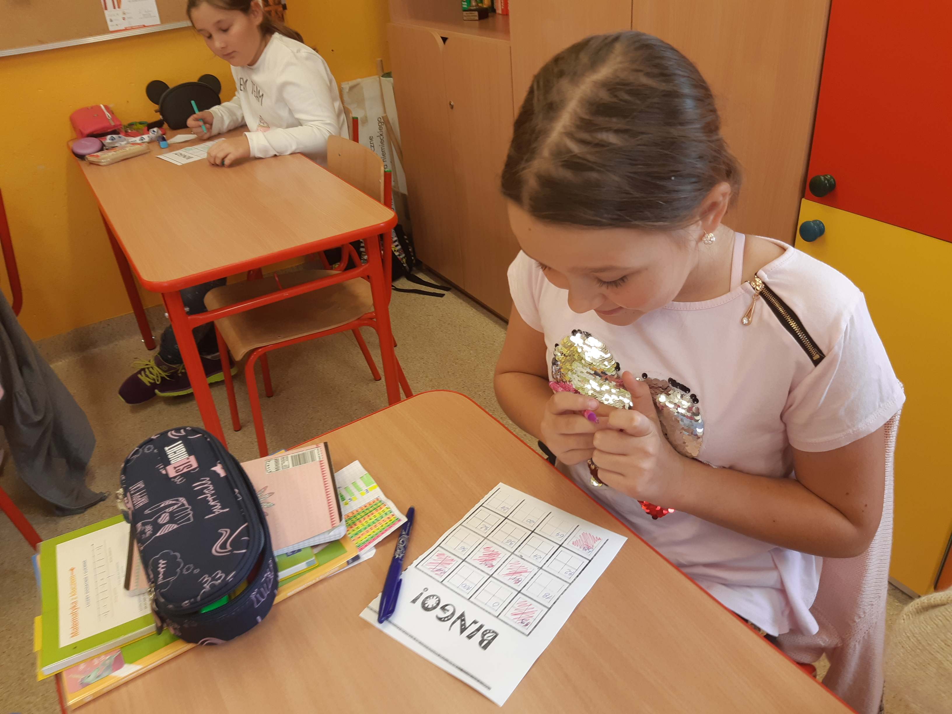 Matematyczne zabawy i potyczki uczniów z SP w Kunicach
