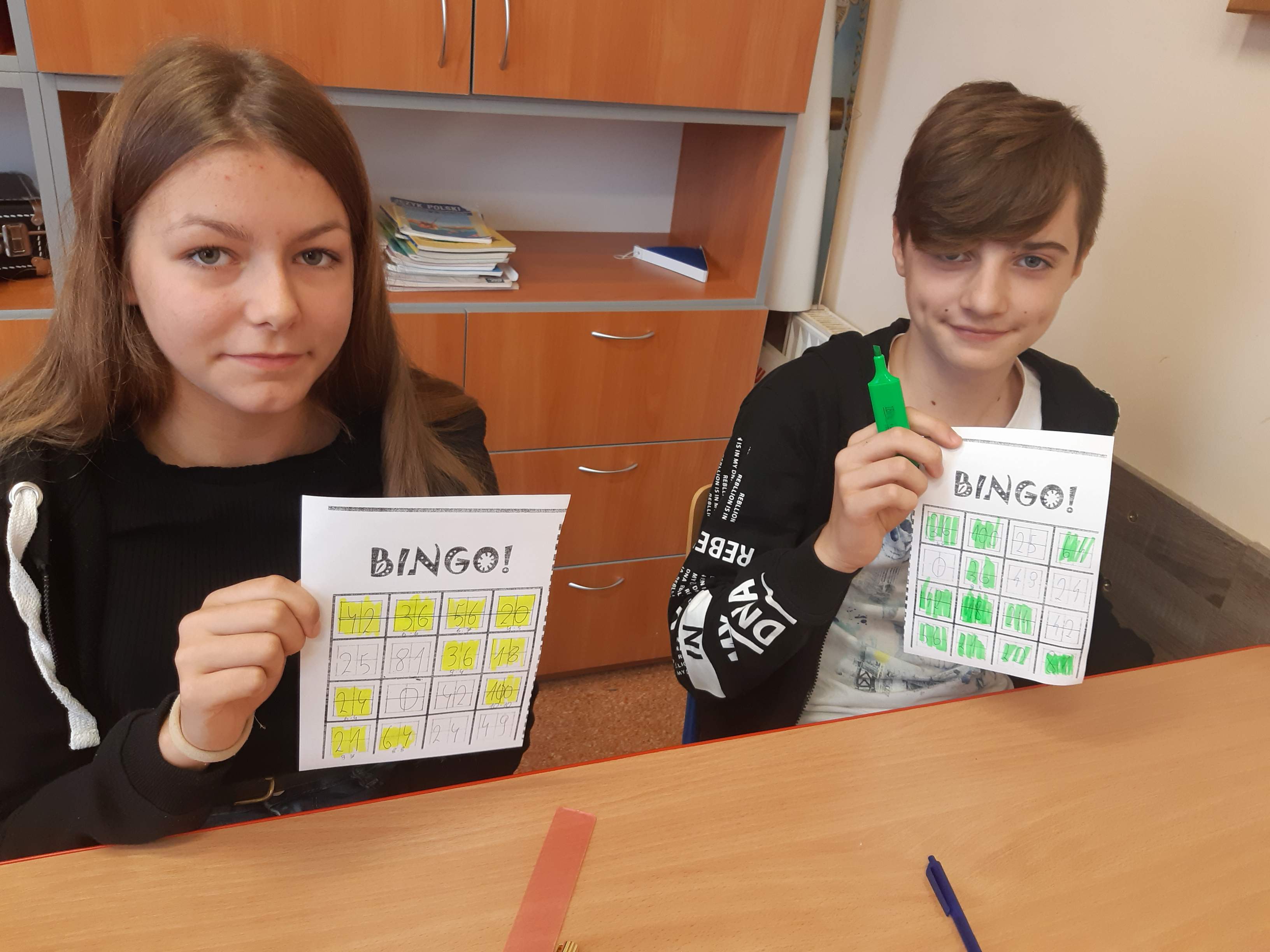 Matematyczne zabawy i potyczki uczniów z SP w Kunicach