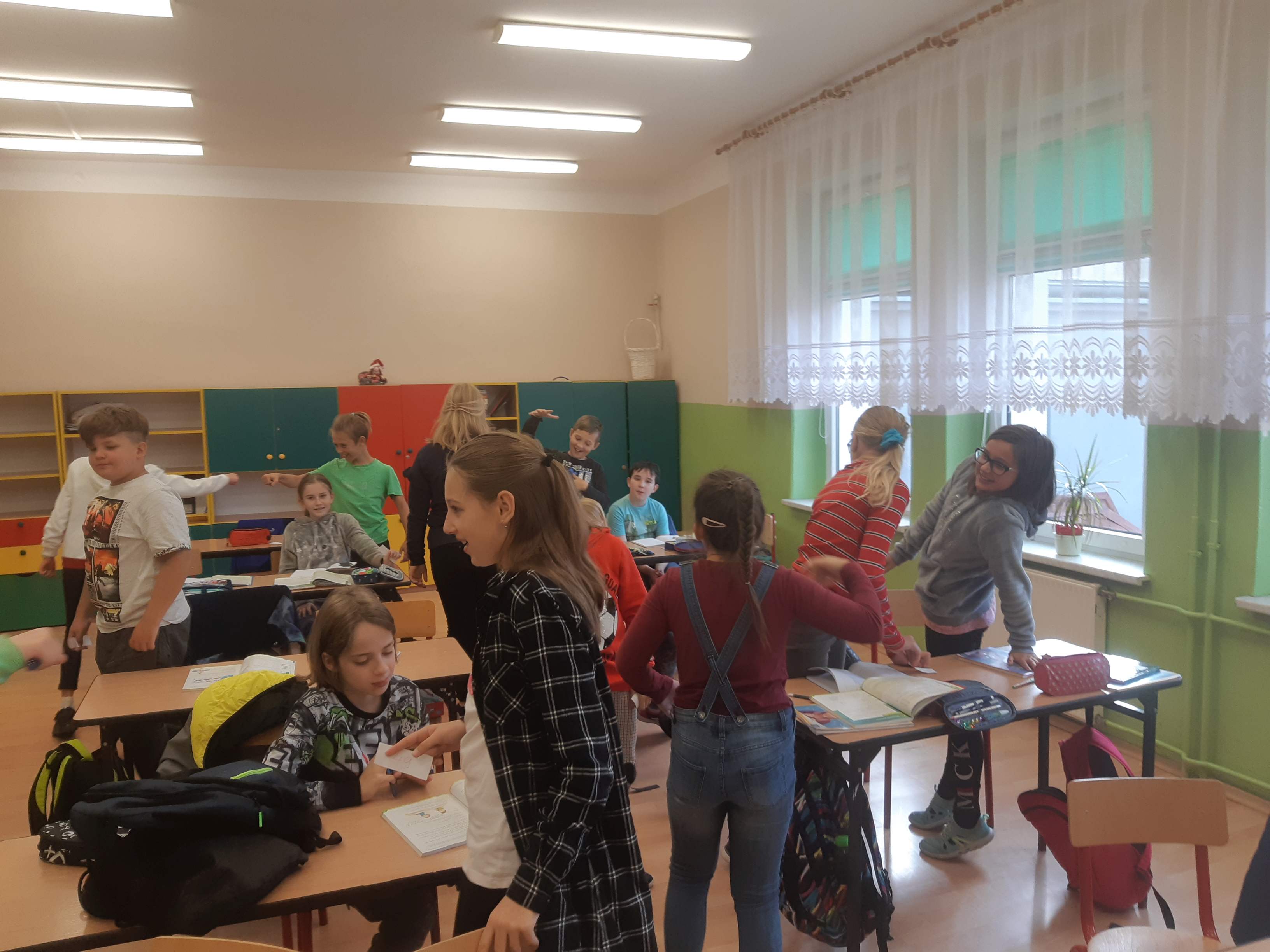 Matematyczne zabawy i potyczki uczniów z SP w Kunicach