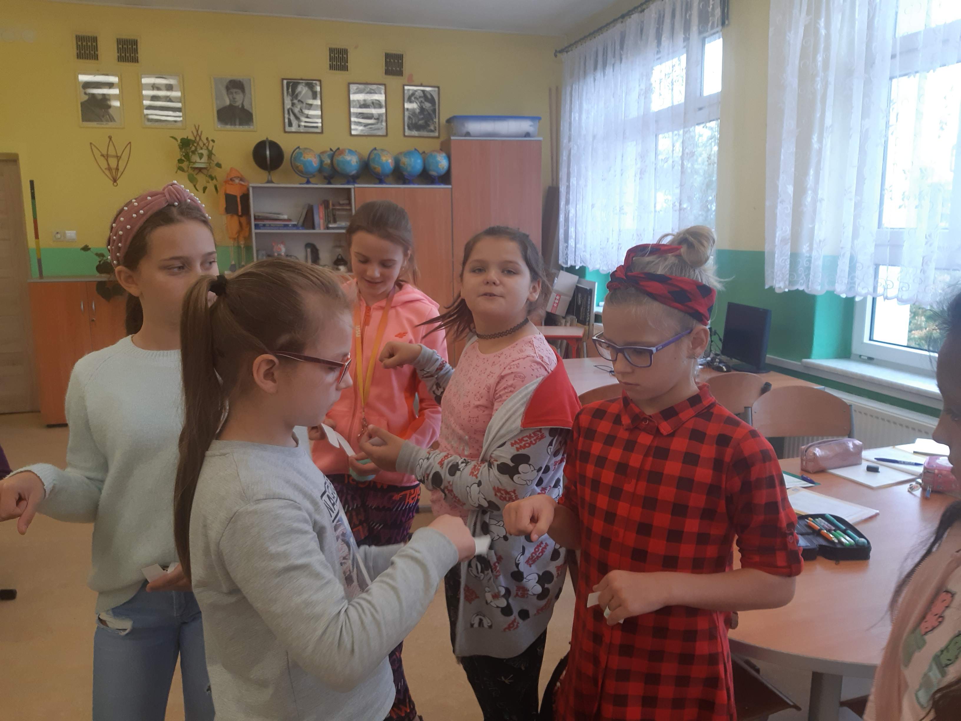 Matematyczne zabawy i potyczki uczniów z SP w Kunicach