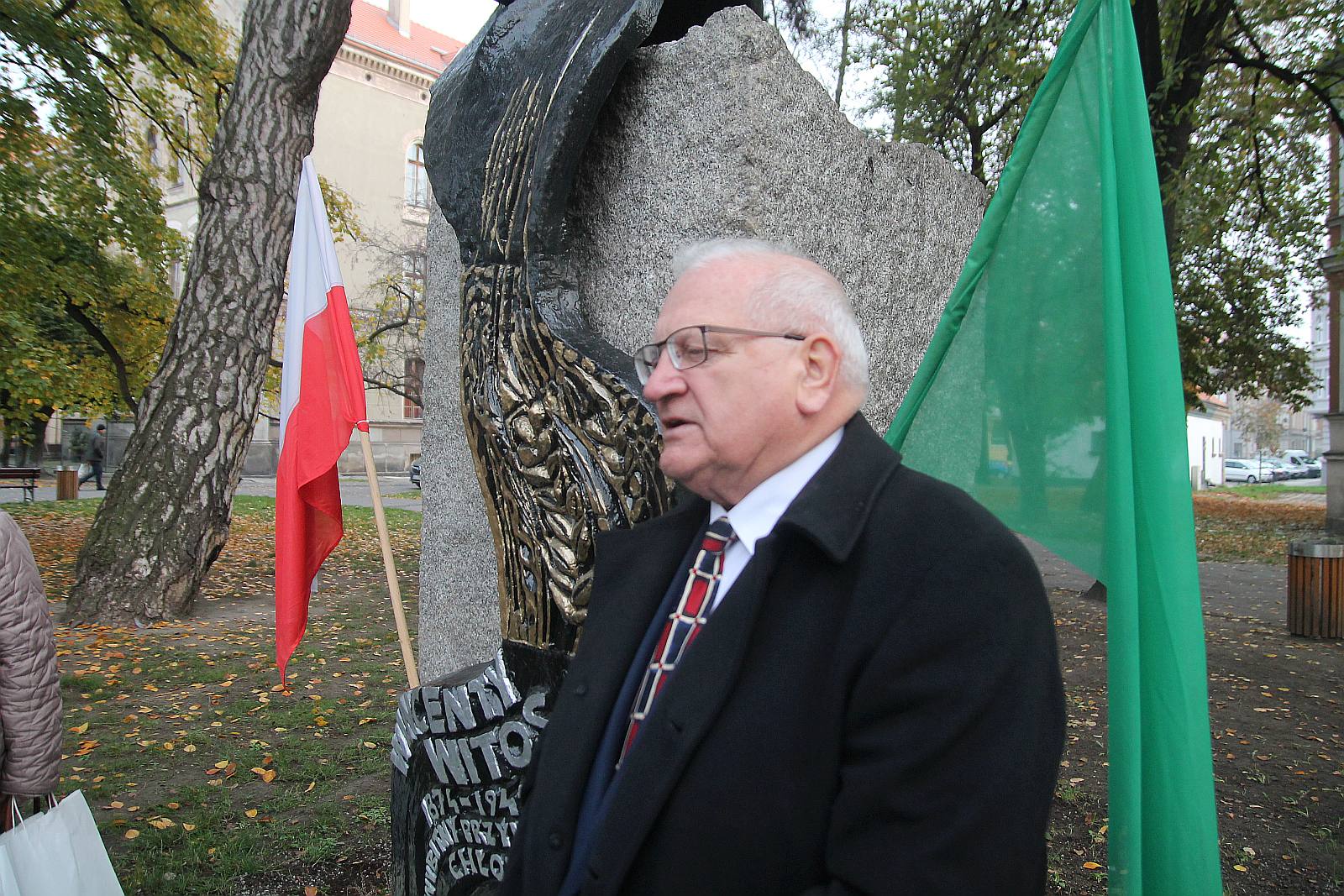 Witosowe Zaduszki przy pomniku Wincentego Witosa w Legnicy