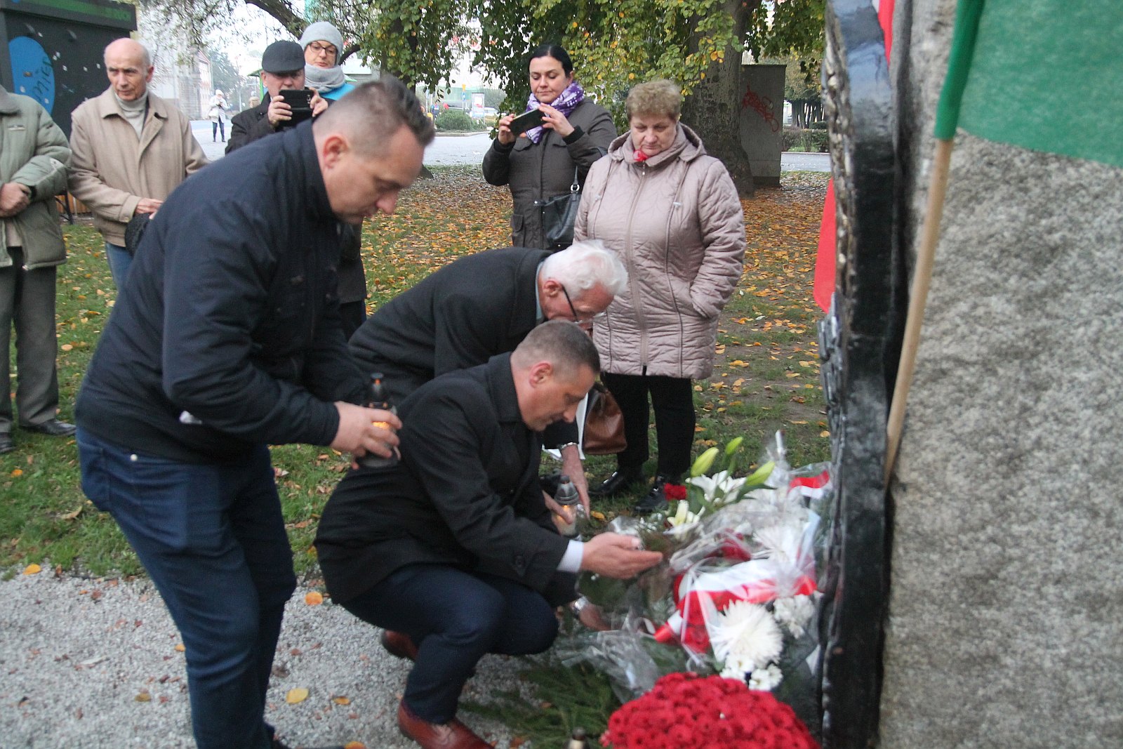 Witosowe Zaduszki przy pomniku Wincentego Witosa w Legnicy