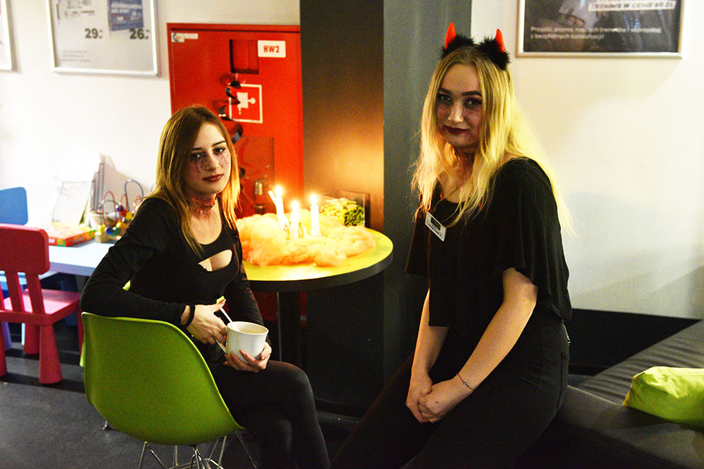 Upiorny Halloween w Fitness World w Galerii Ferio
