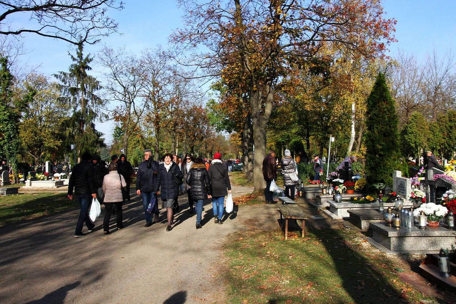 Wszystkich Świętych na legnickim cmentarzu komunalnym