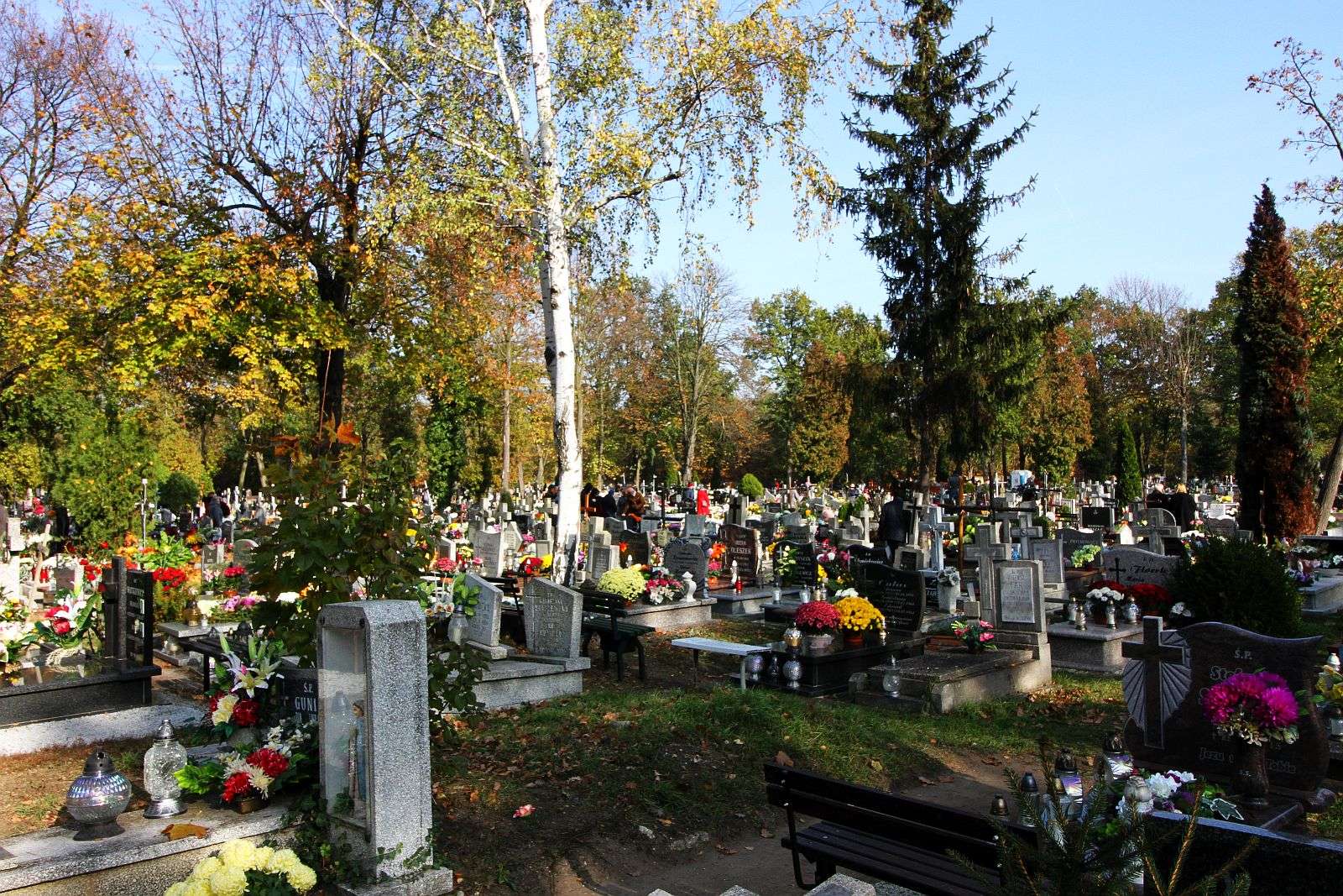 Wszystkich Świętych na legnickim cmentarzu komunalnym