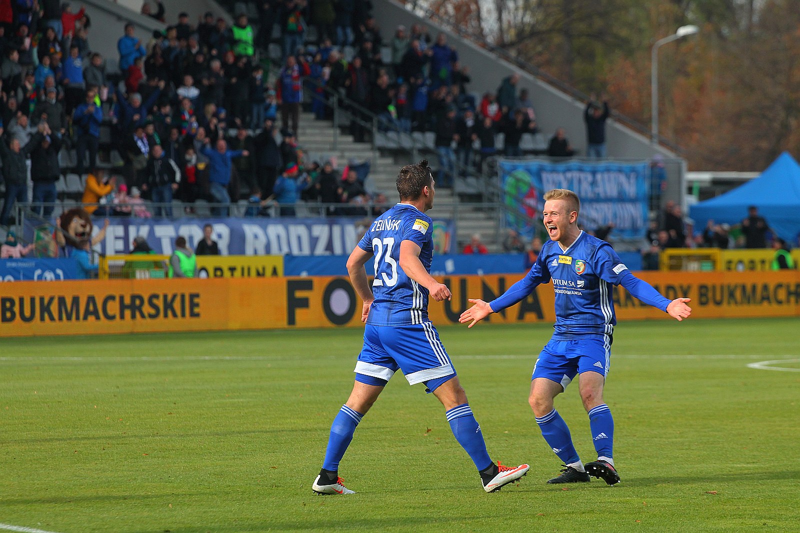 Miedź Legnica po świetnym meczu pokonała Radomiaka Radom 3:1