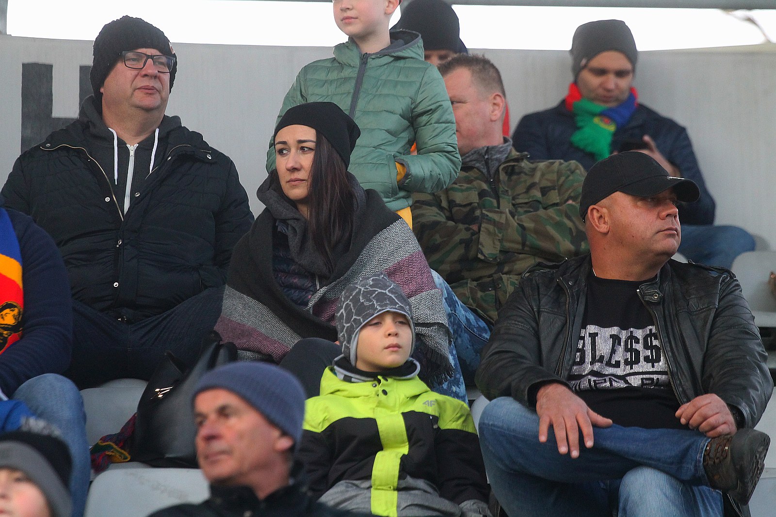 Kibice podczas meczu Miedzi Legnica z Radomiakiem Radom