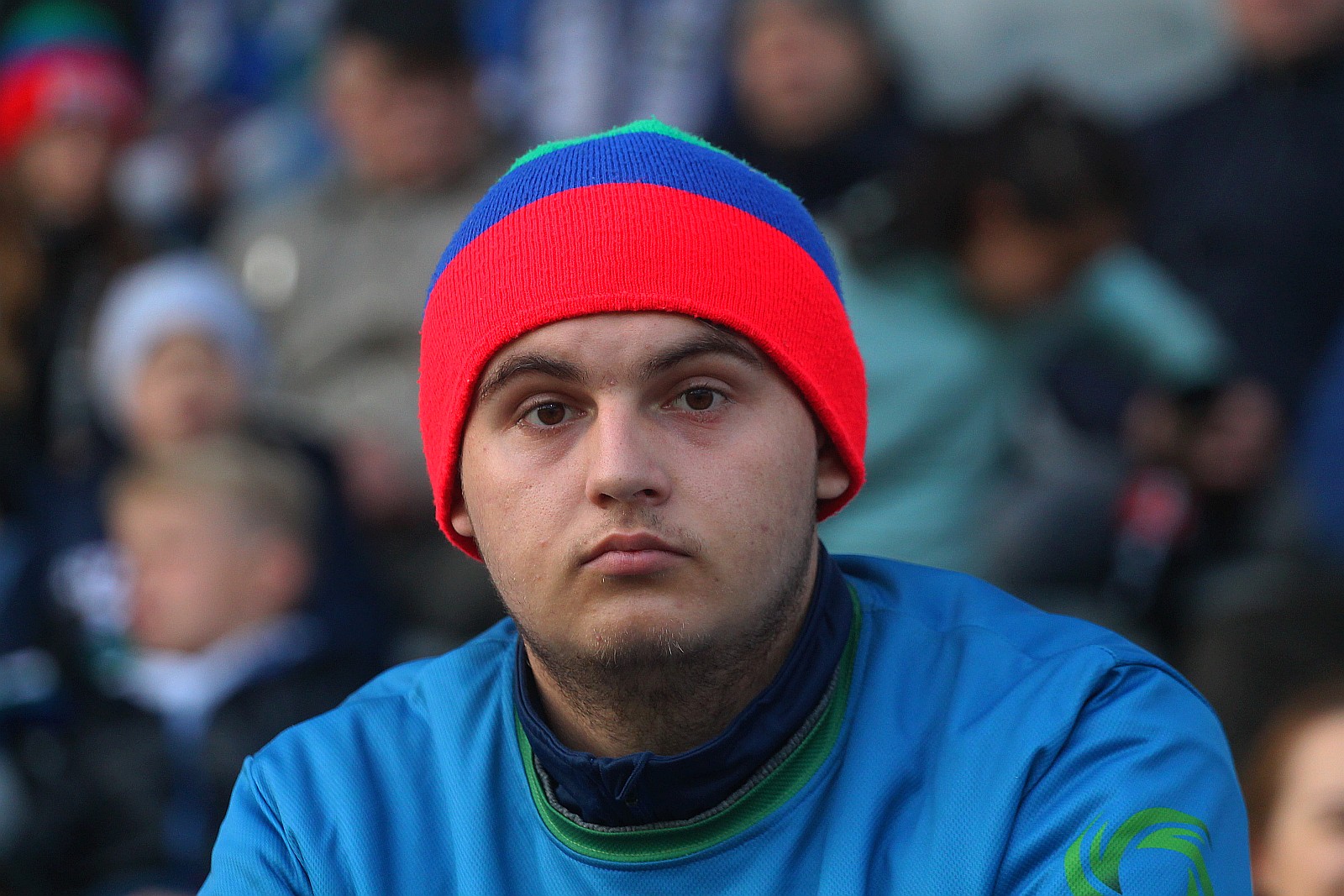 Kibice podczas meczu Miedzi Legnica z Radomiakiem Radom