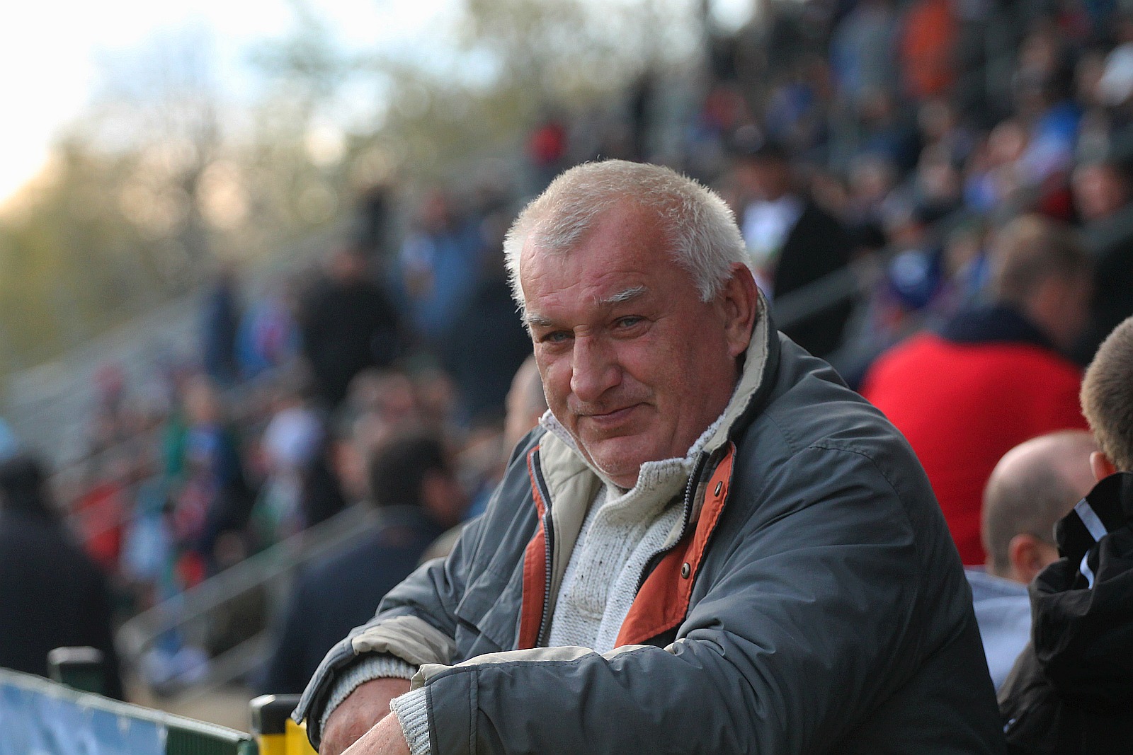 Kibice podczas meczu Miedzi Legnica z Radomiakiem Radom