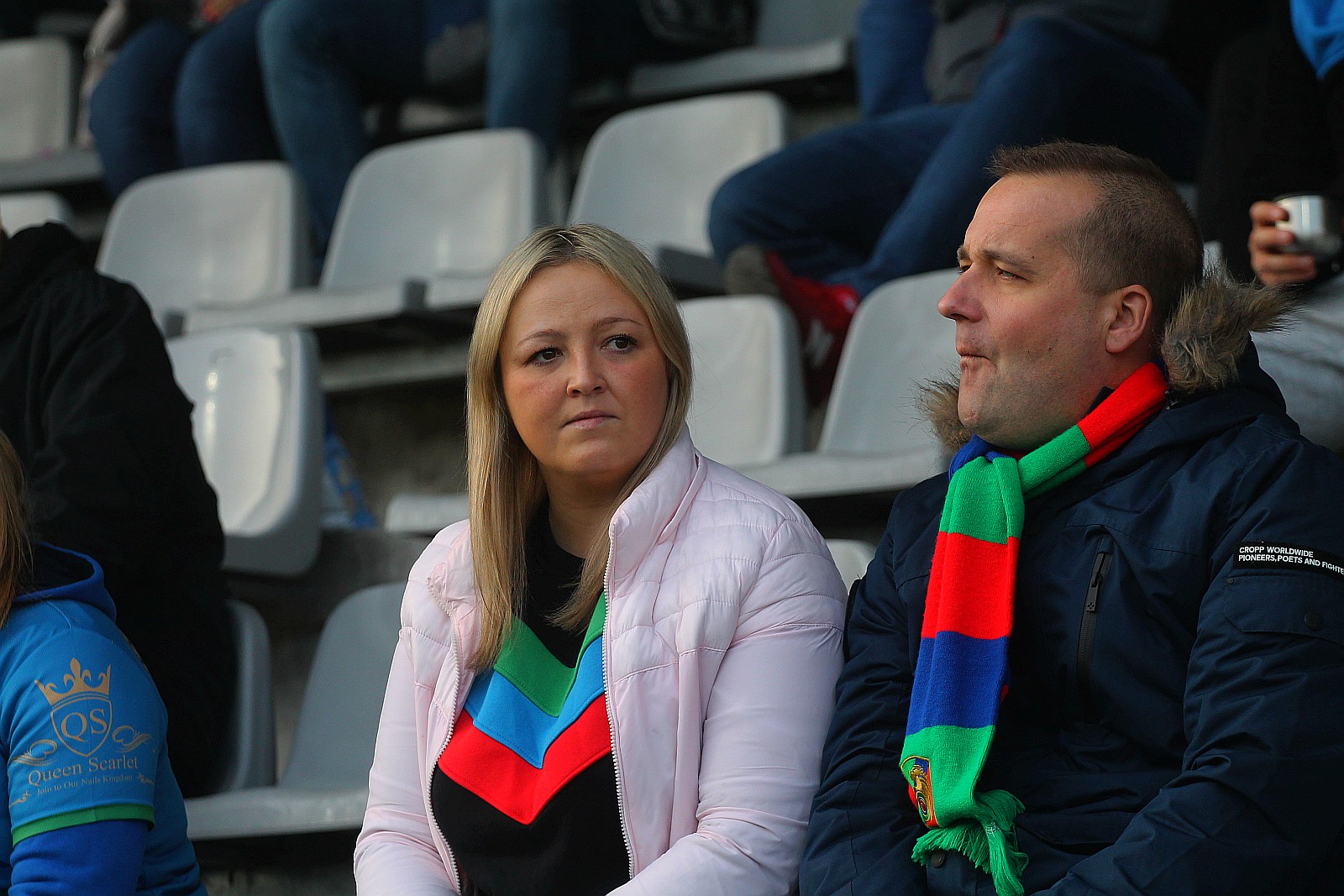 Kibice podczas meczu Miedzi Legnica z Radomiakiem Radom