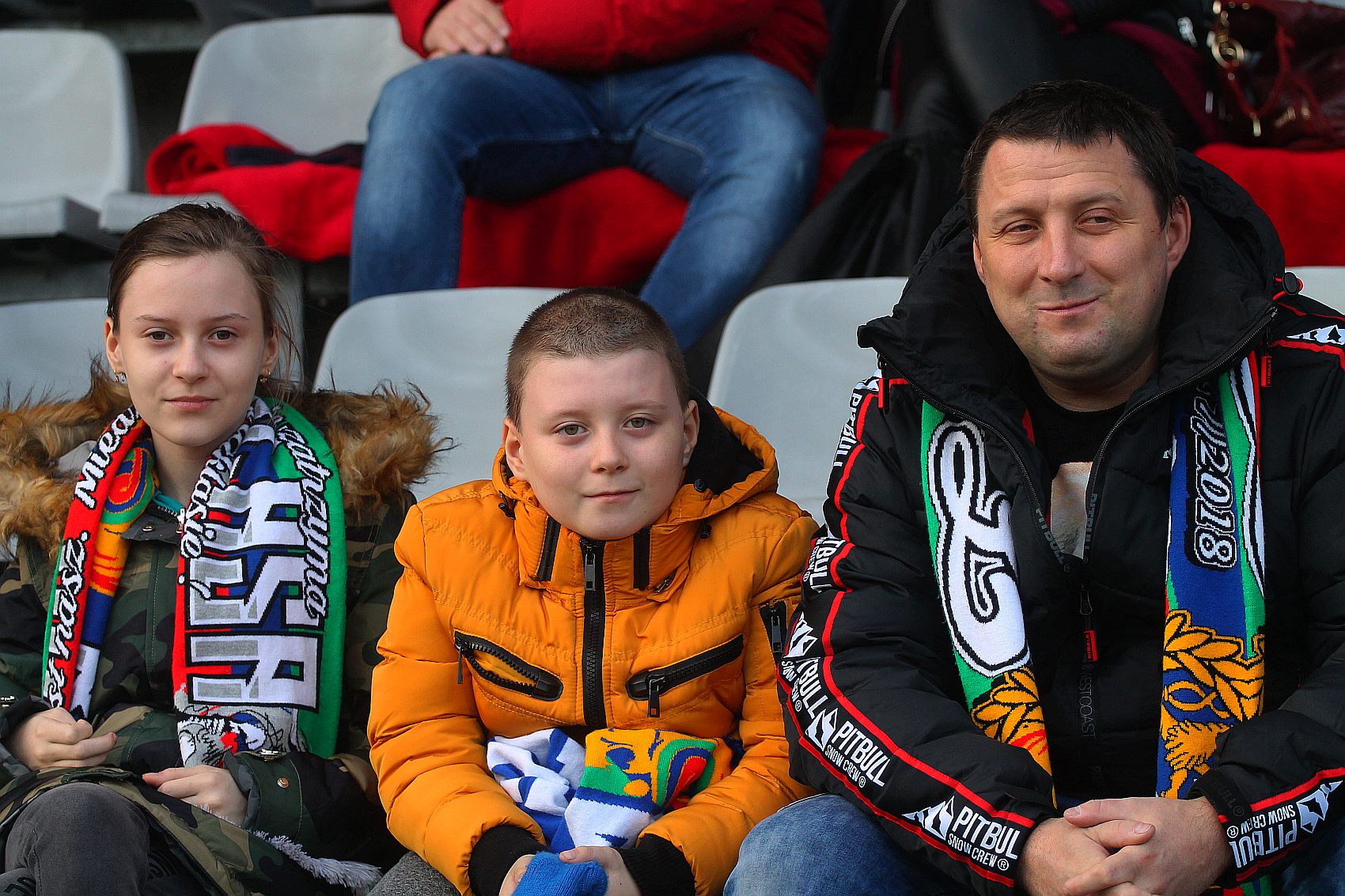 Kibice podczas meczu Miedzi Legnica z Radomiakiem Radom