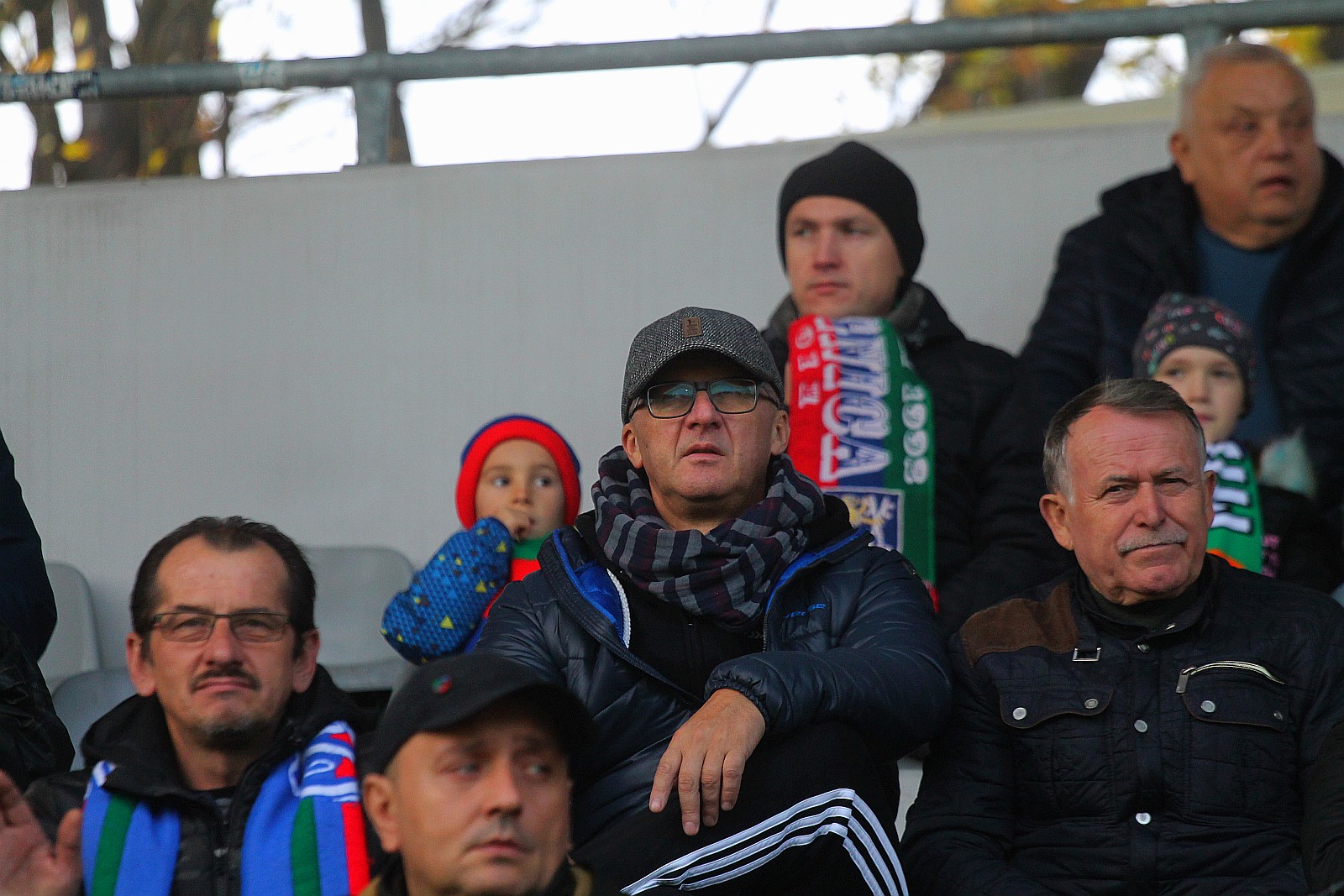 Kibice podczas meczu Miedzi Legnica z Radomiakiem Radom