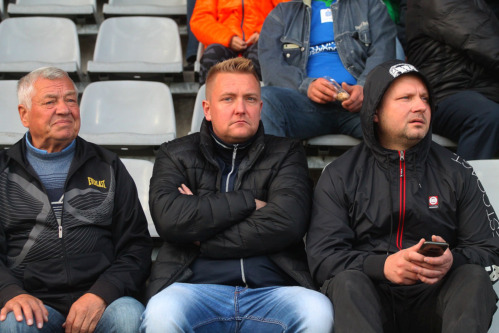 Kibice podczas meczu Miedzi Legnica z Radomiakiem Radom
