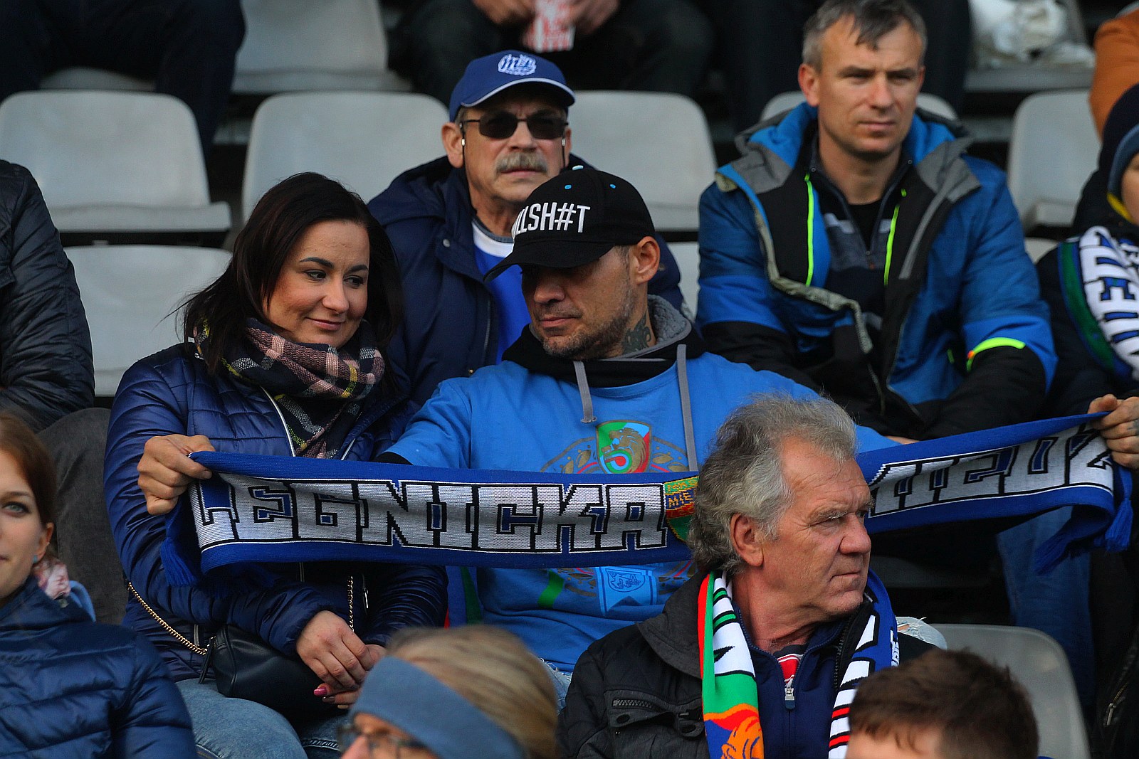 Kibice podczas meczu Miedzi Legnica z Radomiakiem Radom