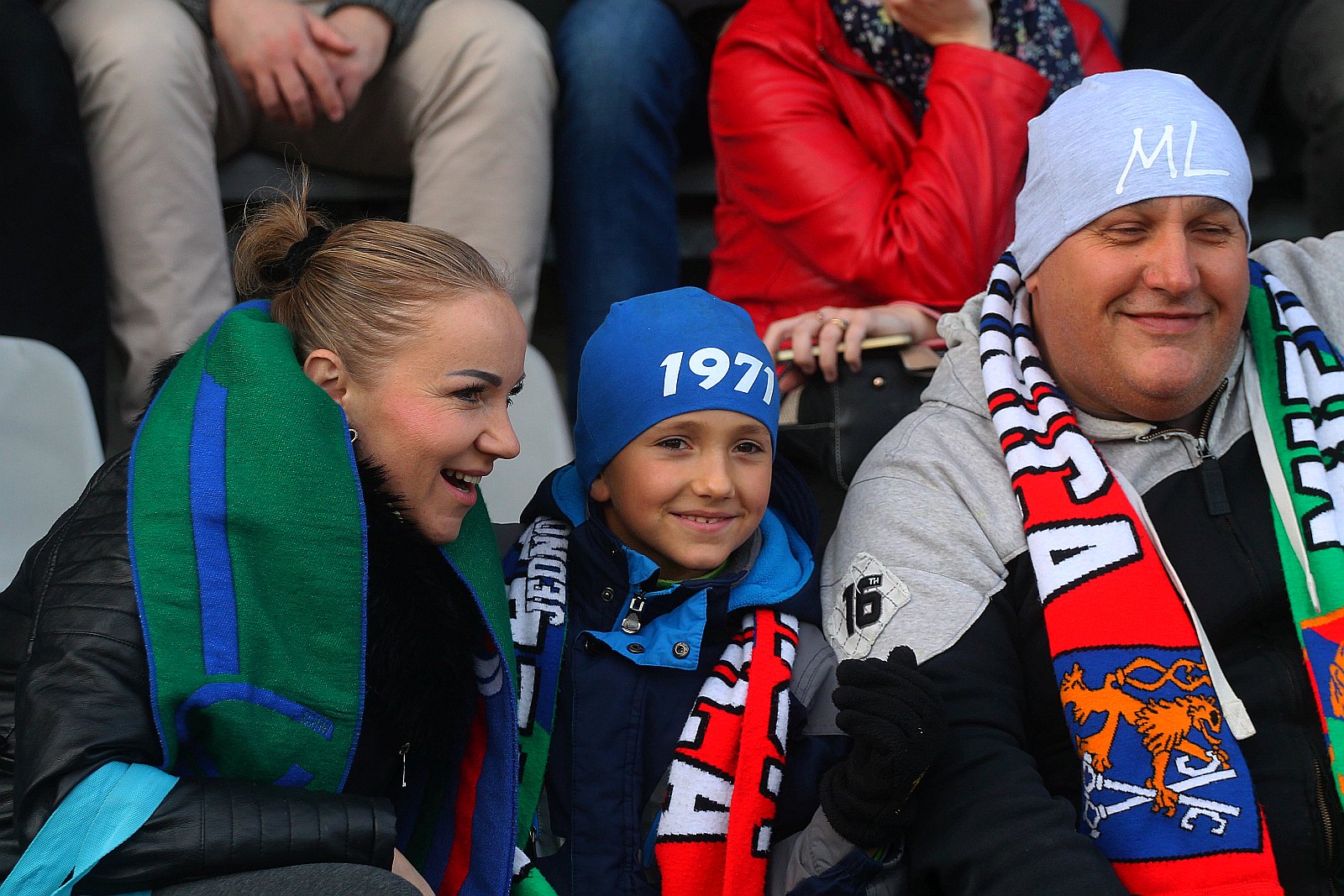 Kibice podczas meczu Miedzi Legnica z Radomiakiem Radom