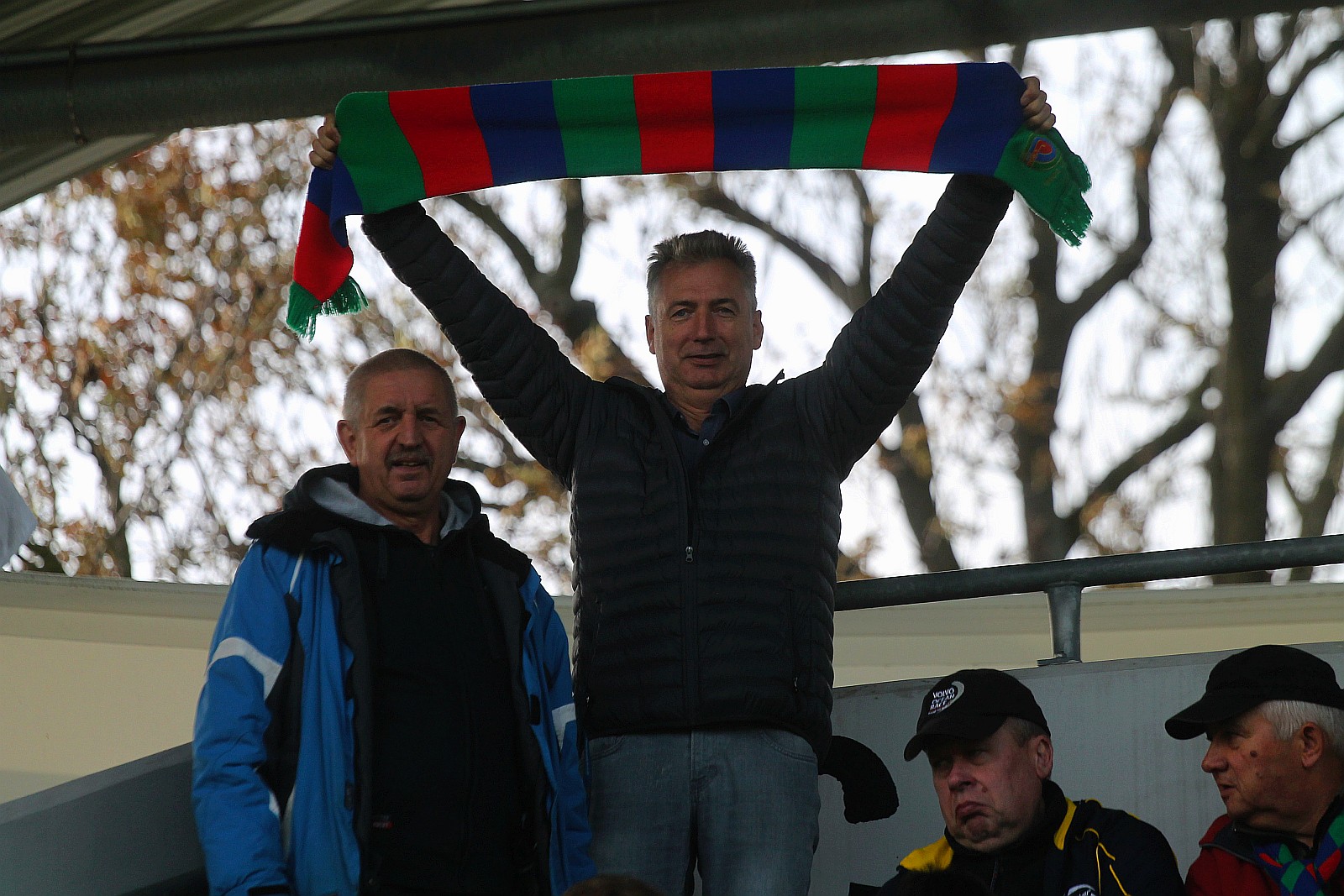 Kibice podczas meczu Miedzi Legnica z Radomiakiem Radom