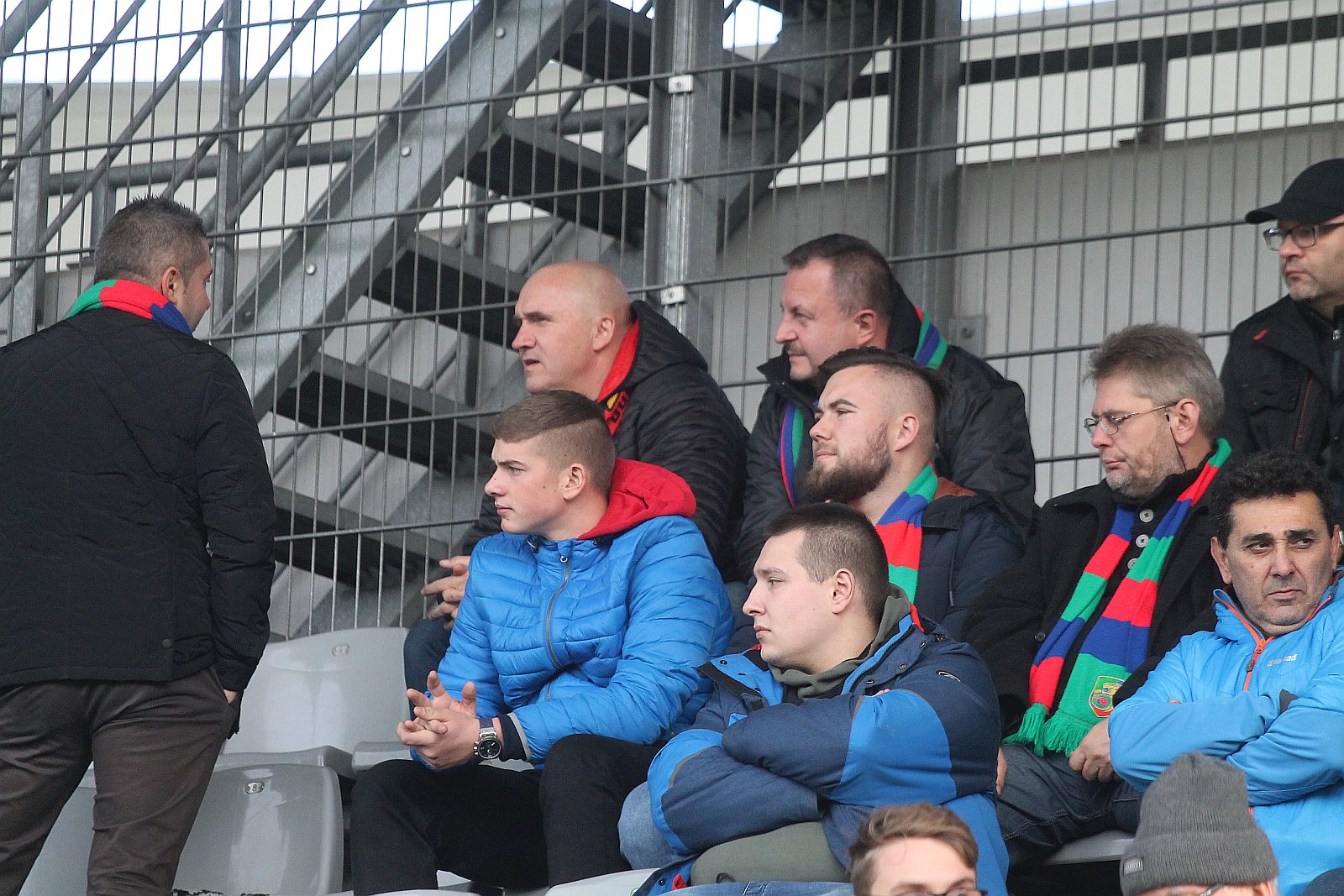 Kibice podczas meczu Miedzi Legnica z Radomiakiem Radom