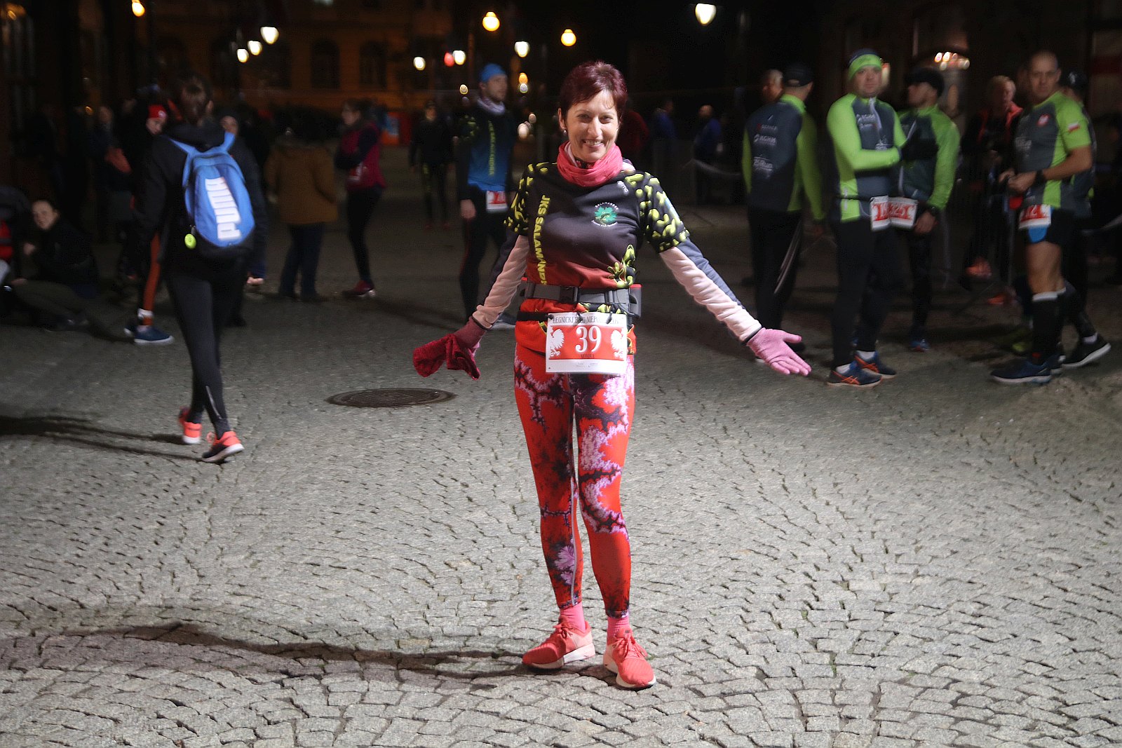 Legnicki Bieg Niepodległości. Biegi główny na dystansie 5500 m.