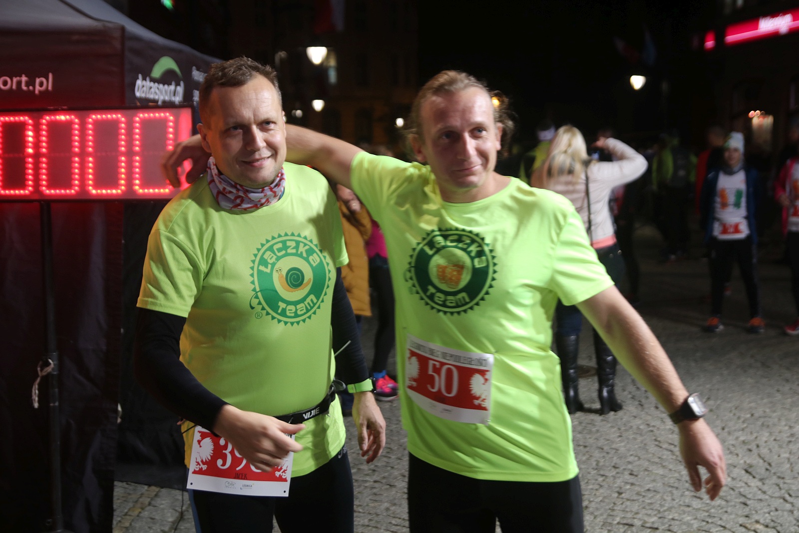 Legnicki Bieg Niepodległości. Biegi główny na dystansie 5500 m.