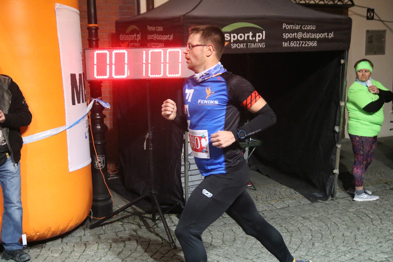 Legnicki Bieg Niepodległości. Biegi główny na dystansie 5500 m.