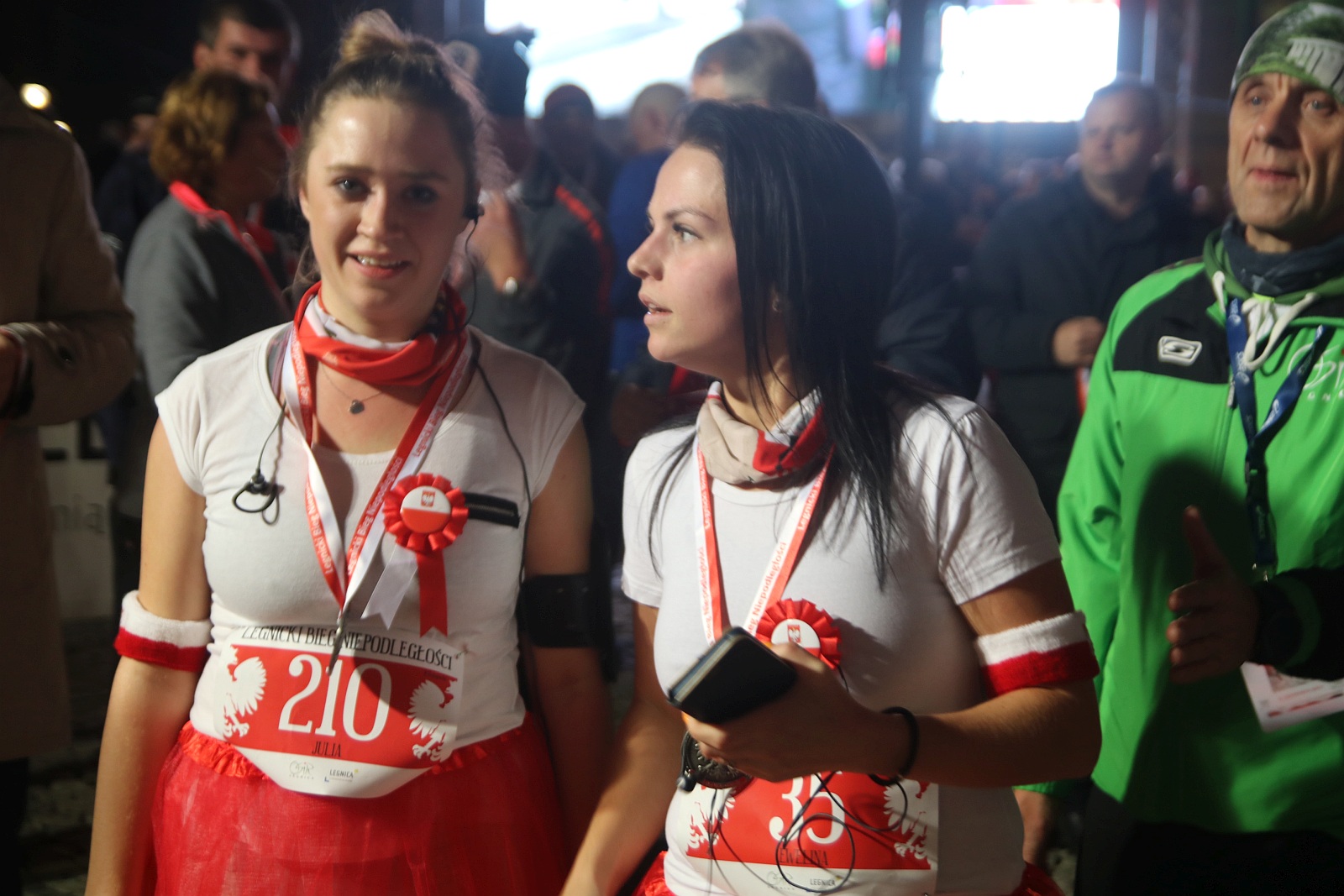 Legnicki Bieg Niepodległości. Biegi główny na dystansie 5500 m.