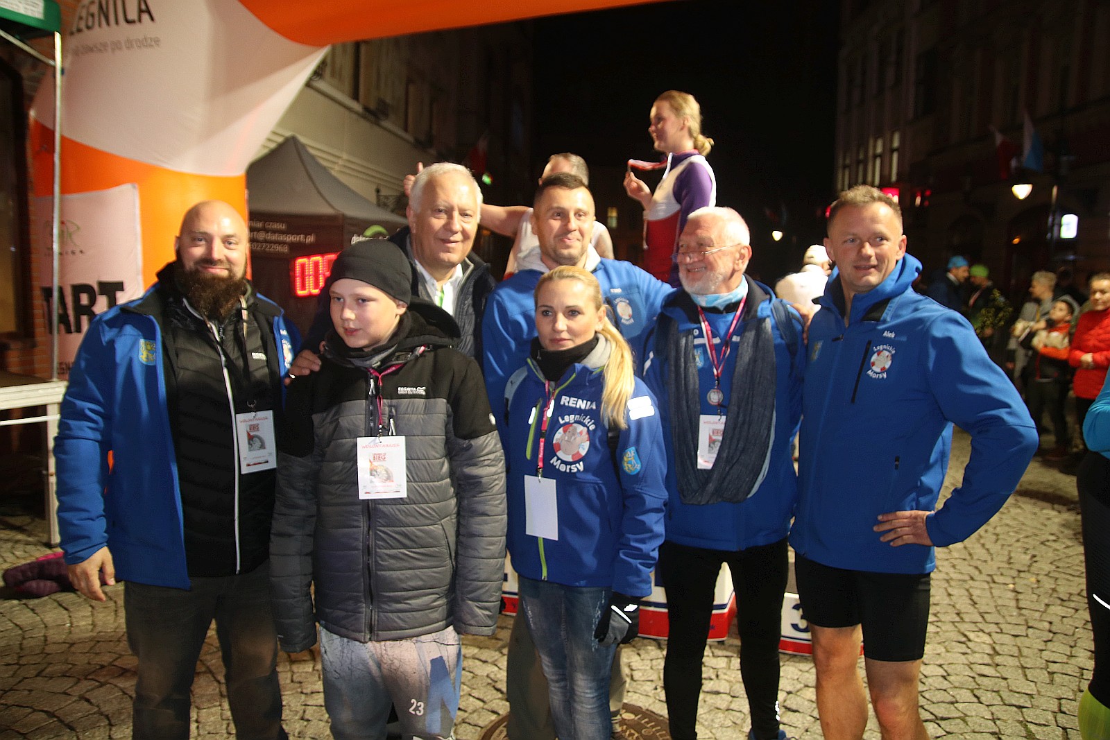 Legnicki Bieg Niepodległości. Biegi główny na dystansie 5500 m.