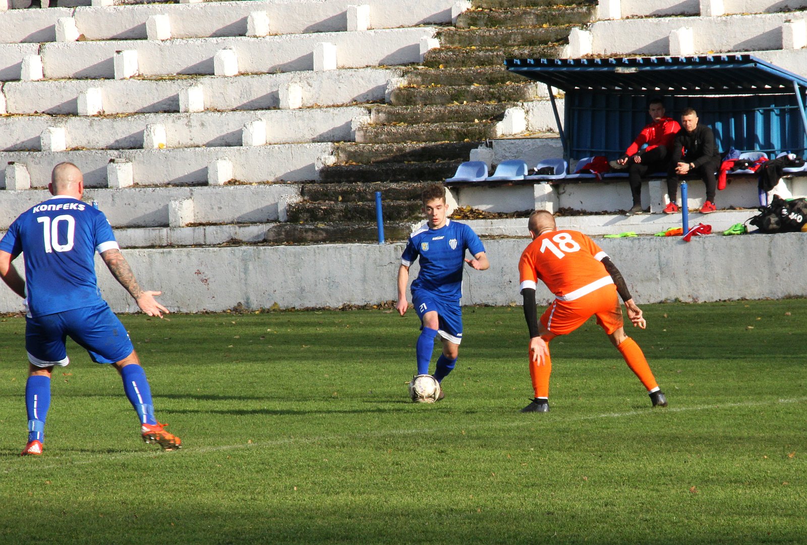 Klasa okręgowa: Konfeks Legnica	- Płomień Radwanice 3:1