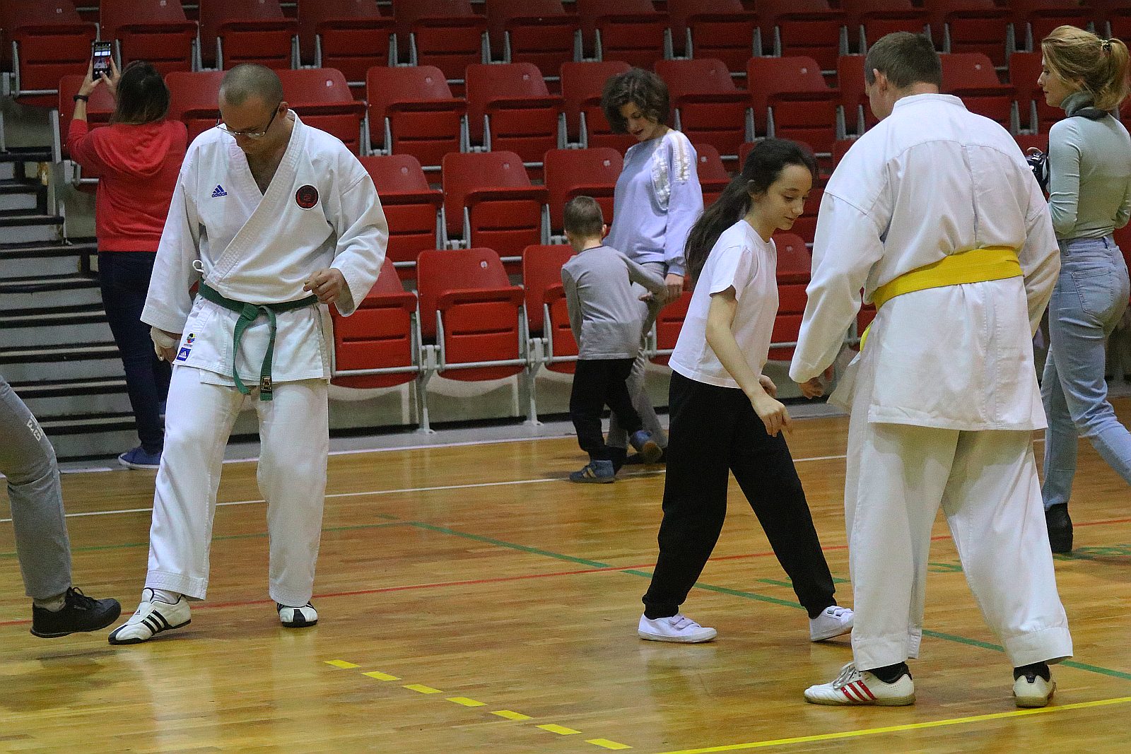„Karate – samoobrona dla małego i dużego” w hali przy Lotniczej